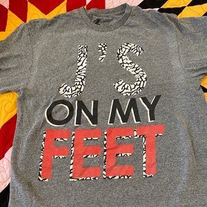Jordan’s tee Shirt
